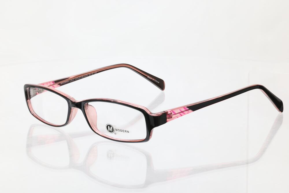 Modern Lulu Violet/Black 50-16-135mm Eyeglass FRAMES ONLY - NEW/WITHOUT TAGS